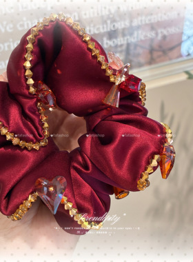 FAFA原创韩国发饰施华洛【女神降临】气质款大肠圈