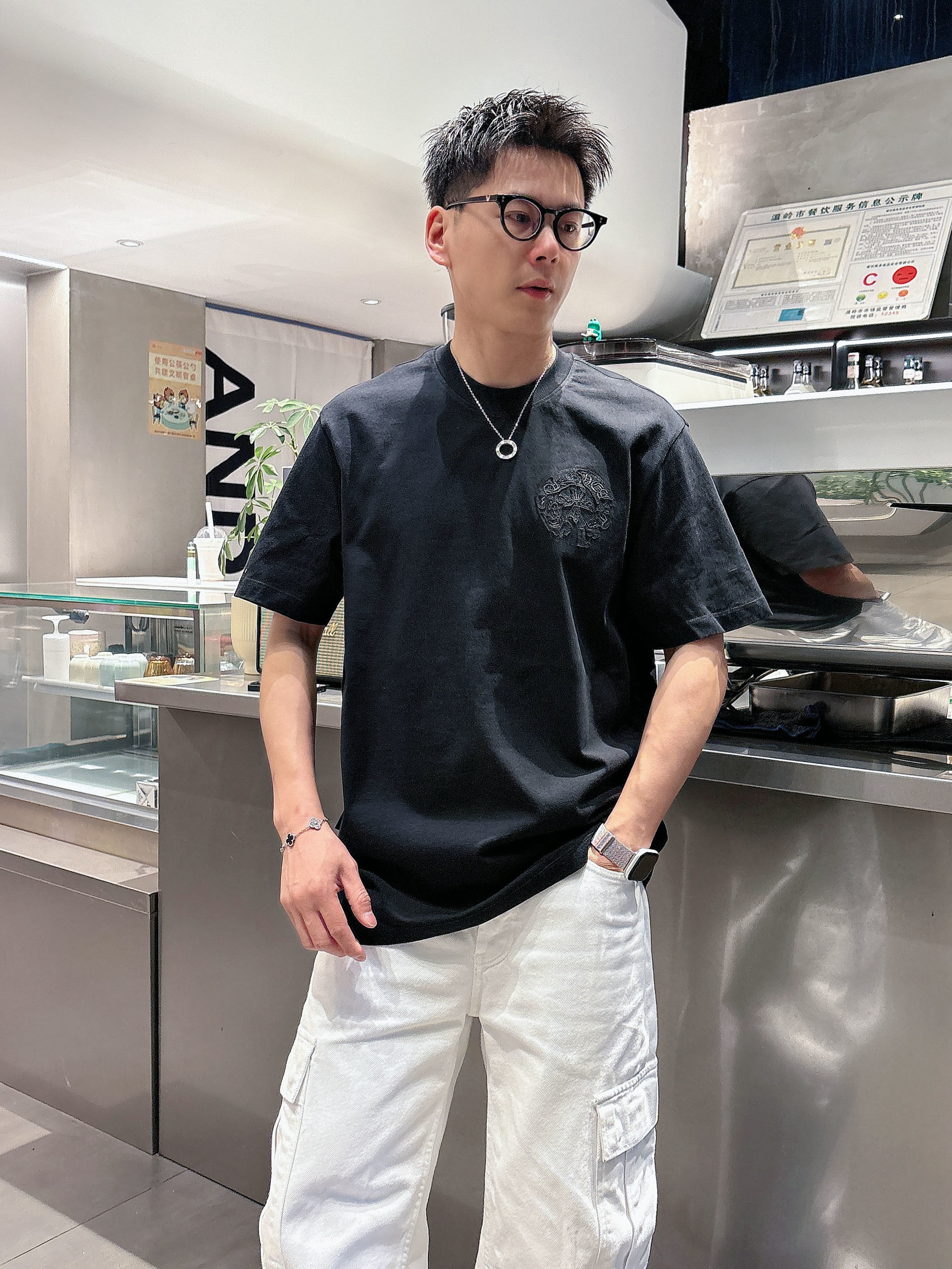 2026新款潮牌CH潮版重磅短T恤