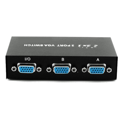 VGA电脑主机显示器共享器切换器