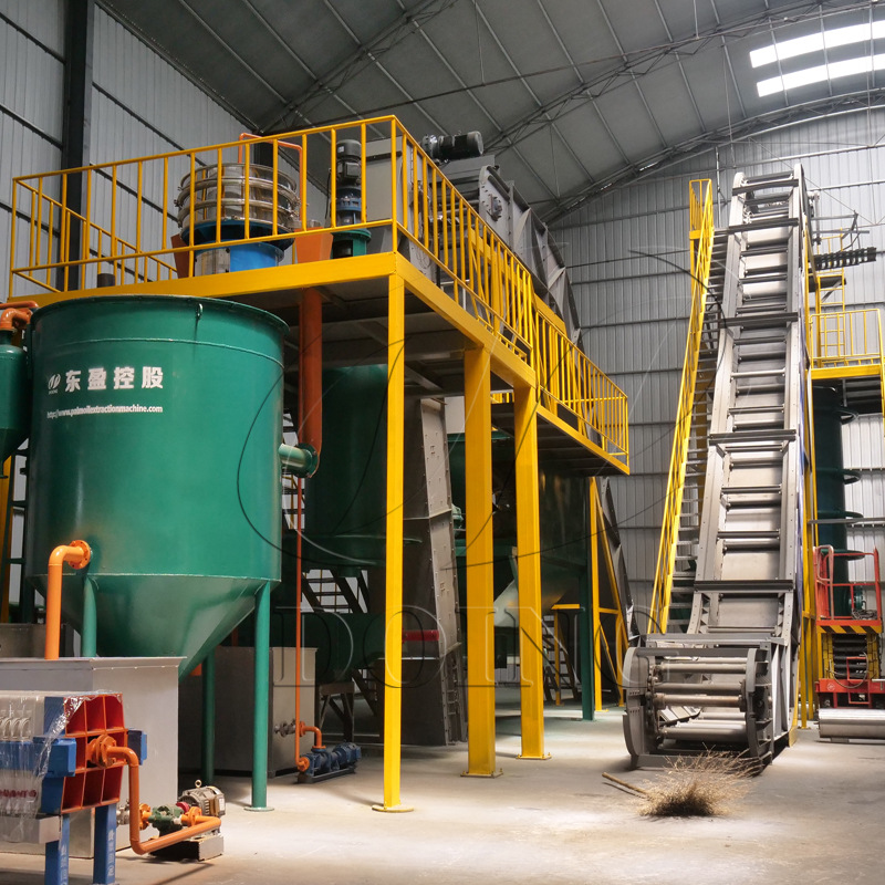 河南国瑞厂家定制自动化小型1-5吨/时棕榈油压榨生产线设备 商用