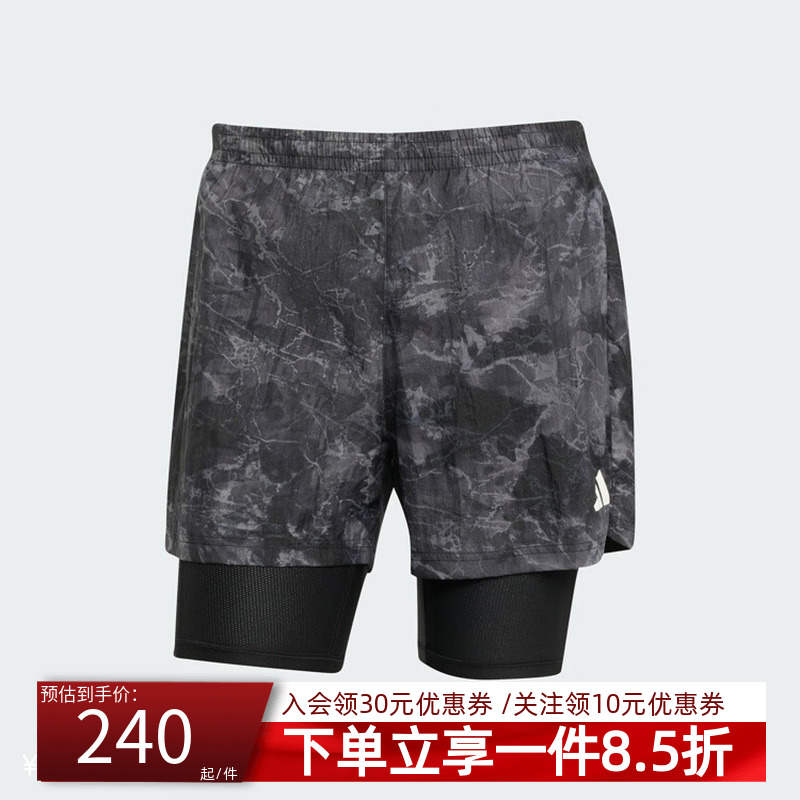 阿迪达斯女款运动短裤