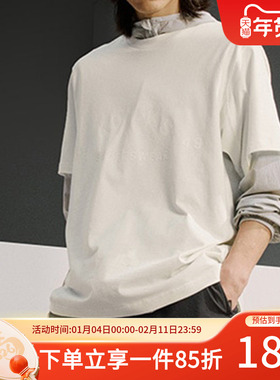 阿迪达斯男装2025秋季新款纯棉运动半袖休闲圆领短袖T恤JL6071