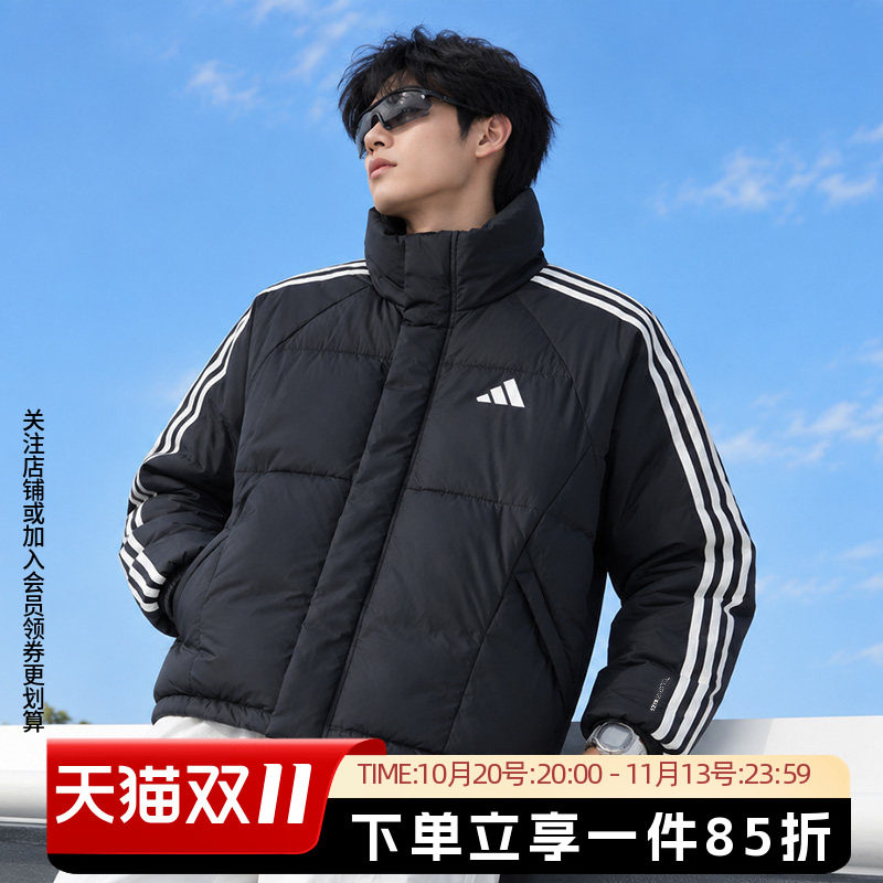 阿迪达斯男款保暖羽绒服