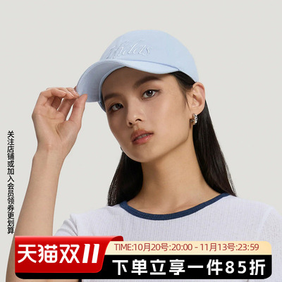 阿迪达斯男女同款鸭舌帽