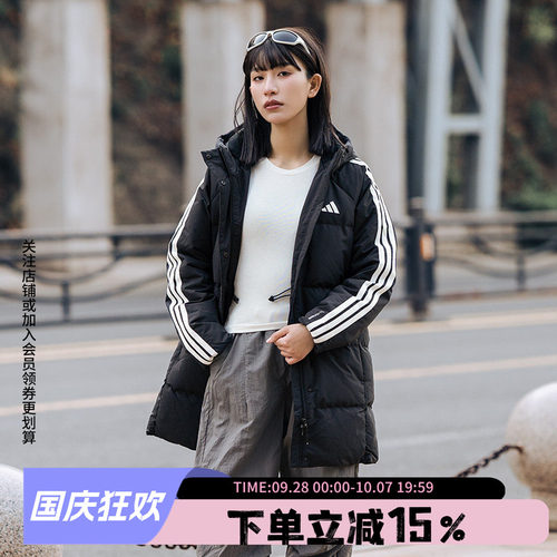 阿迪达斯女款保暖羽绒服