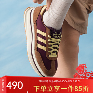 SL72 阿迪达斯三叶草女鞋 新款 T头鞋 厚底增高运动鞋 经典 春季 STACK