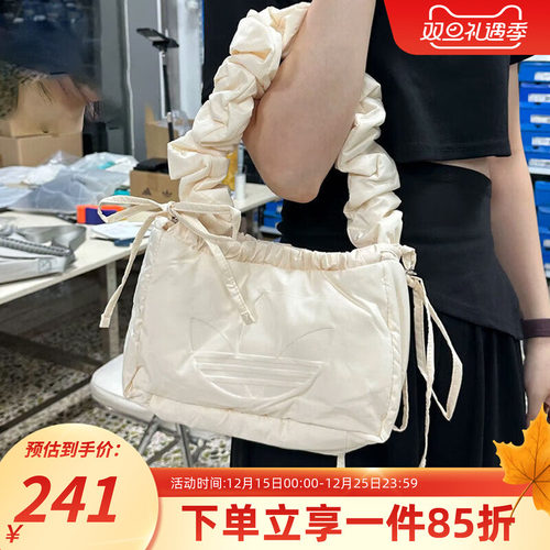 阿迪达斯三叶草女款时尚单肩包