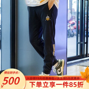 休闲束脚长裤 阿迪达斯三叶草男裤 跑步训练运动裤 新款 HS7301 秋季