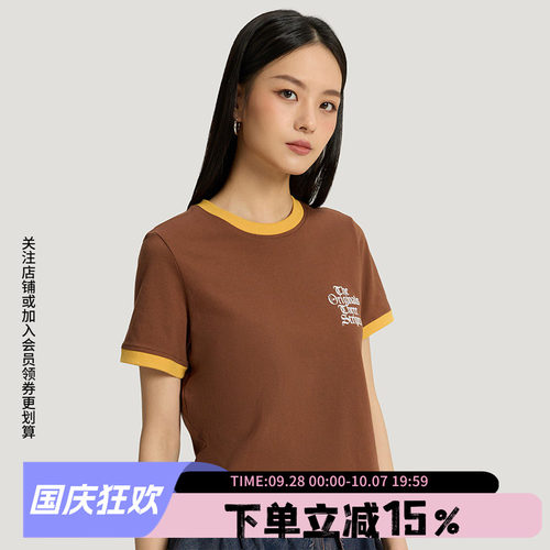 阿迪达斯三叶草女款休闲短袖