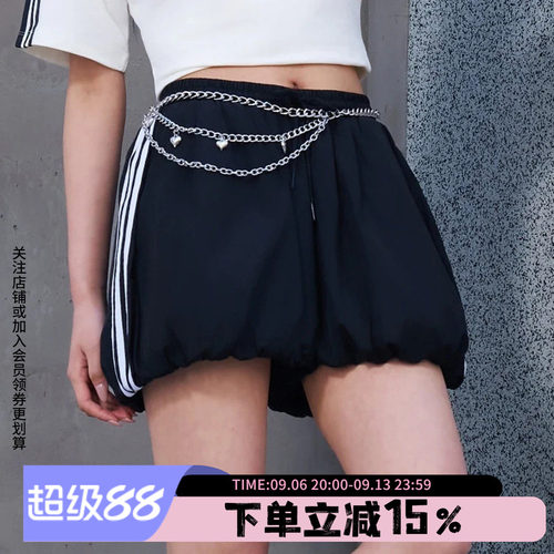 阿迪达斯三叶草女款宽松短裤