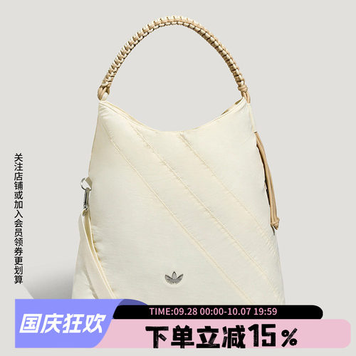 阿迪达斯三叶草女款单肩斜挎包