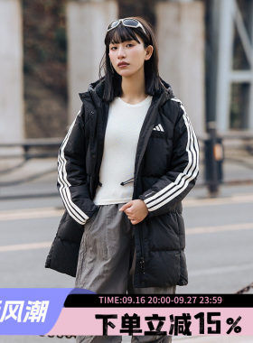 阿迪达斯女款保暖羽绒服
