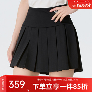 阿迪达斯三叶草女裙2026夏季新款舒适透气时尚潮流运动短裙KG8257