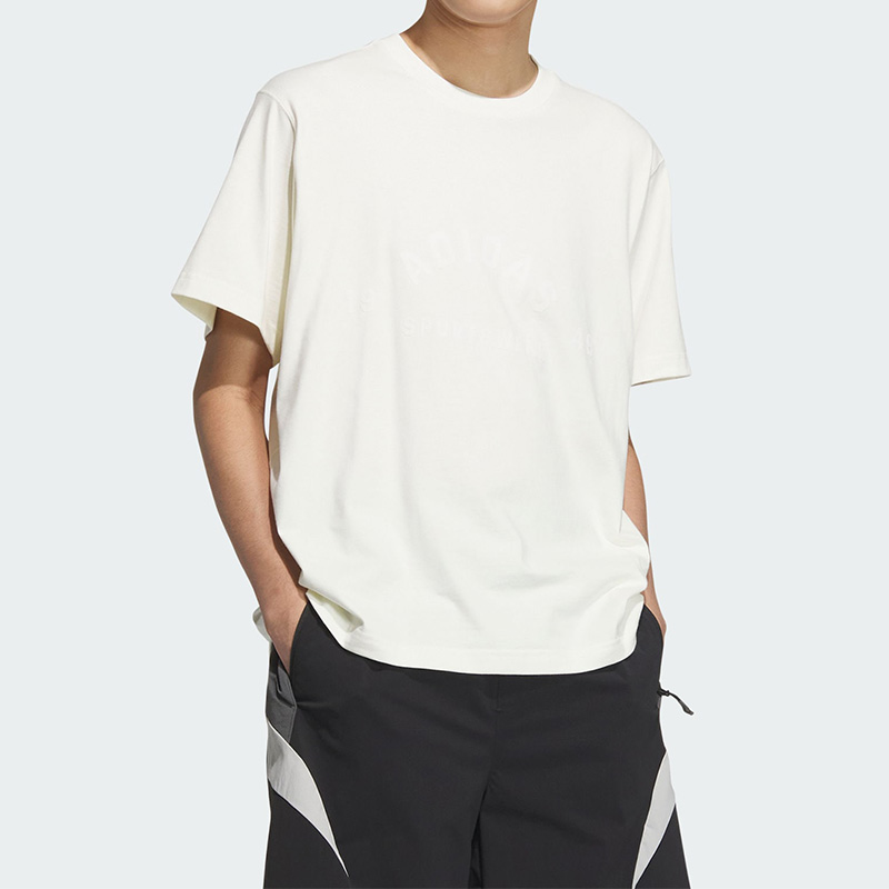 阿迪达斯男款宽松短袖T恤