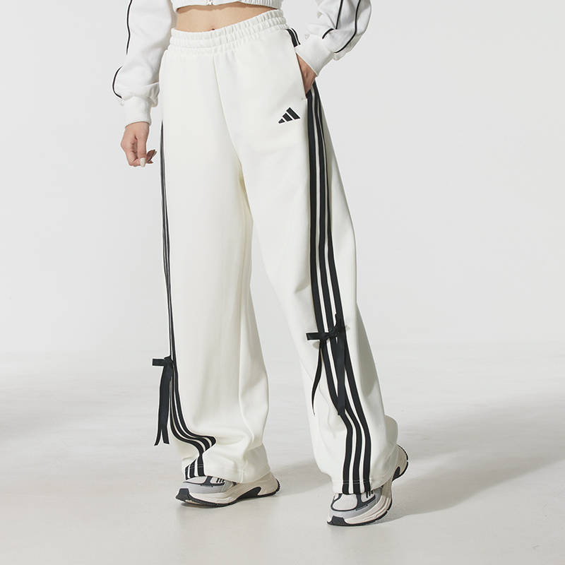 阿迪达斯女款宽松运动裤