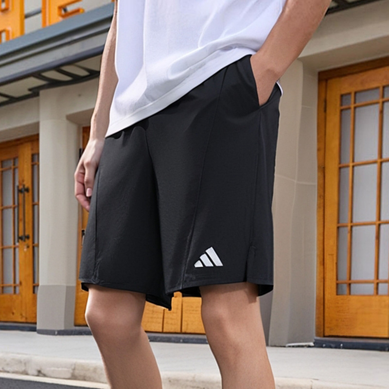 阿迪达斯男款快干运动短裤