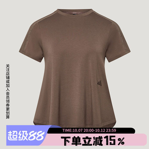 阿迪达斯女款休闲短袖