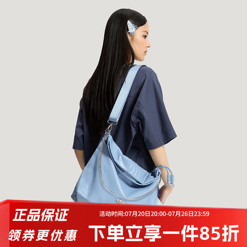 阿迪达斯三叶草单肩斜挎包