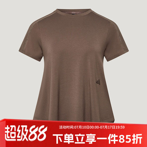 阿迪达斯女款休闲短袖