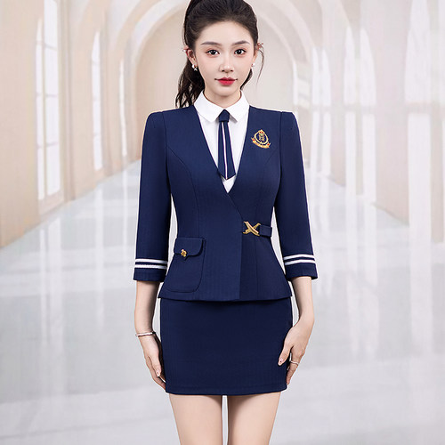 新款ktv工作服套装长袖dj公主服