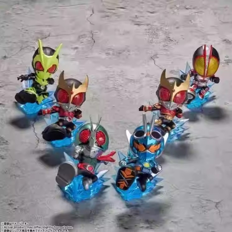 万代TAMASHII BOX Q盒蛋版假面骑士歌查德哥蛋糕装饰素材踢1号555