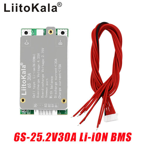 Liitokala6S-25.2V30ABMS板