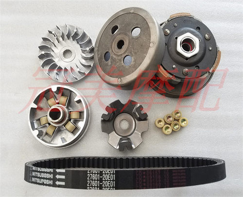 海王星HS125T福星HJ125T-7/8/8a红蓝金巨星驱动盘离合器后皮带轮 - 封面