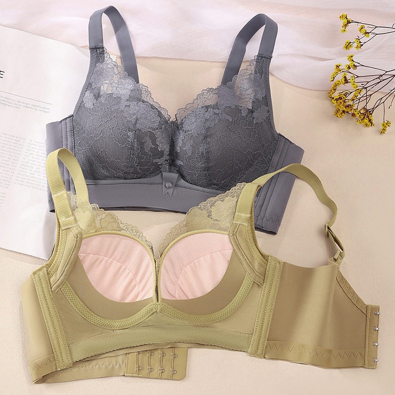 小胸聚拢文胸防下垂收副乳内衣无钢圈滑滑杯胸罩调整型加厚款无磁,女士内衣/男士内衣/家居服,少女文胸,淘宝优惠券,粉丝福利购,淘宝优惠卷