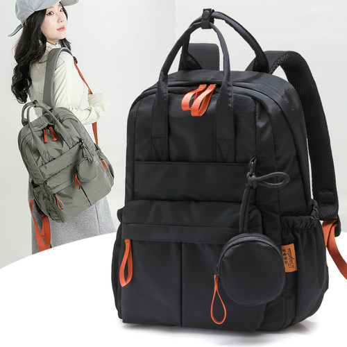 轻便大容量防水双肩包通勤背包