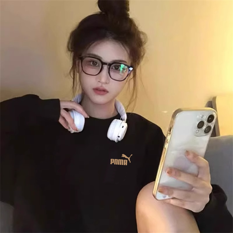 奥特莱斯长袖圆领卫衣女2025秋冬季宽松情侣连帽卫上衣男女同款 - 淘宝联盟商品