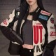 美式 赛车骑行机车服外套女国潮ins复古盐系炸街夹克棒球服上衣潮