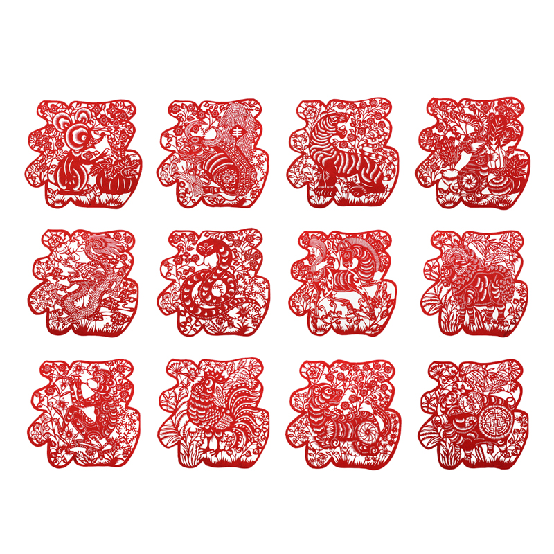 中国风剪纸窗花手工剪纸画宣纸镂空家居装饰画福字十二生肖剪纸在类目 节庆用品/礼品, 喜字/剪纸/贴纸中 - 来自Buy2taobao.com提供专业的淘宝代购服务