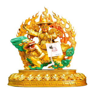 欧斯特全鎏金《宁玛三根本》精工《啦呼啦》《单坚》《一髻佛母》