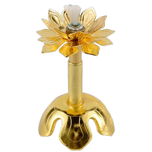 欧斯特莲花灯芯家用液体酥油灯芯灯座可伸缩安全灯芯酥油灯盏灯架