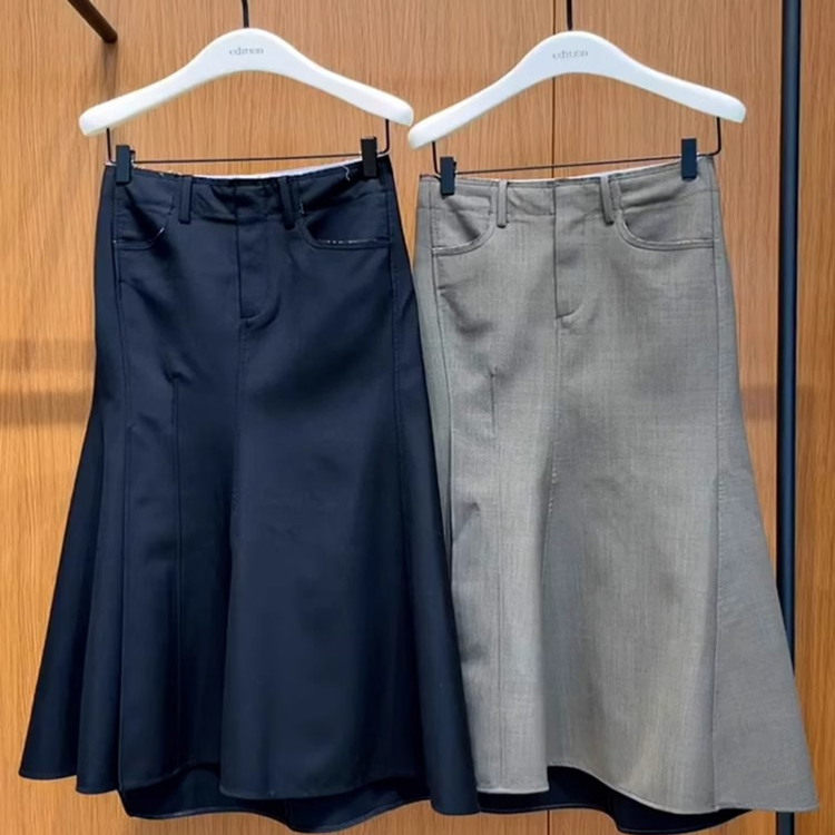 今年流行爆款小个子高腰显瘦a字裙气质灰色西装鱼尾半身裙女夏季,女装/女士精品,半身裙,淘宝优惠券,粉丝福利购,淘宝优惠卷