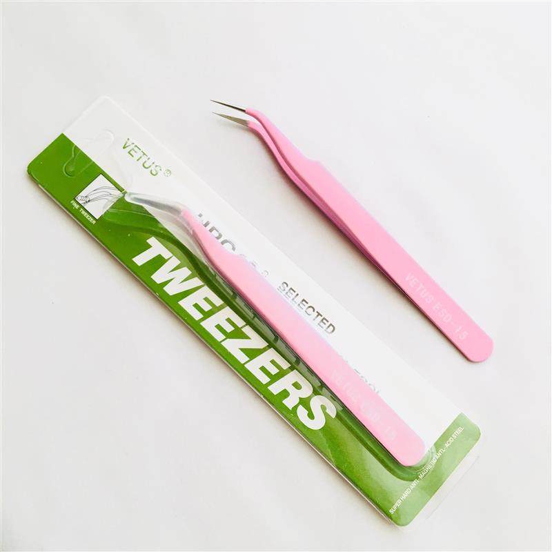 可爱手帐专用镊子全套手工diy贴纸咕卡工具聂子弯尖头小夹子配件