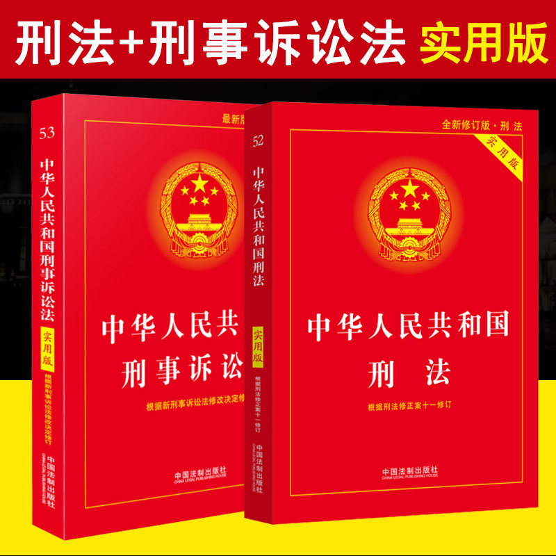 2021中华人民共和国刑事诉讼法 刑法实用版 根据刑法修正案十一修订