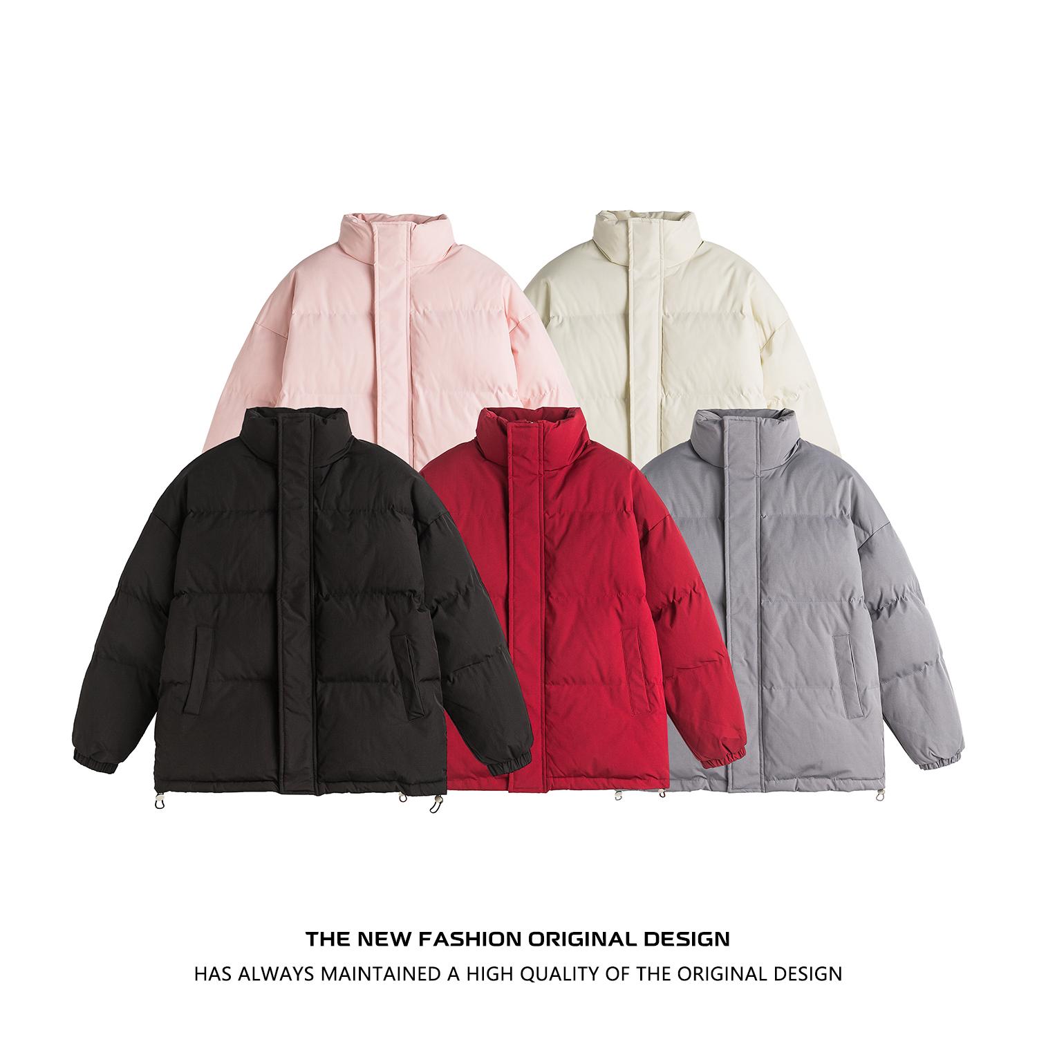 现货直播品质立领男女生棉衣袄冬季保暖工装面包服MY668-P50,男装棉衣,星座617A-5（原A405）