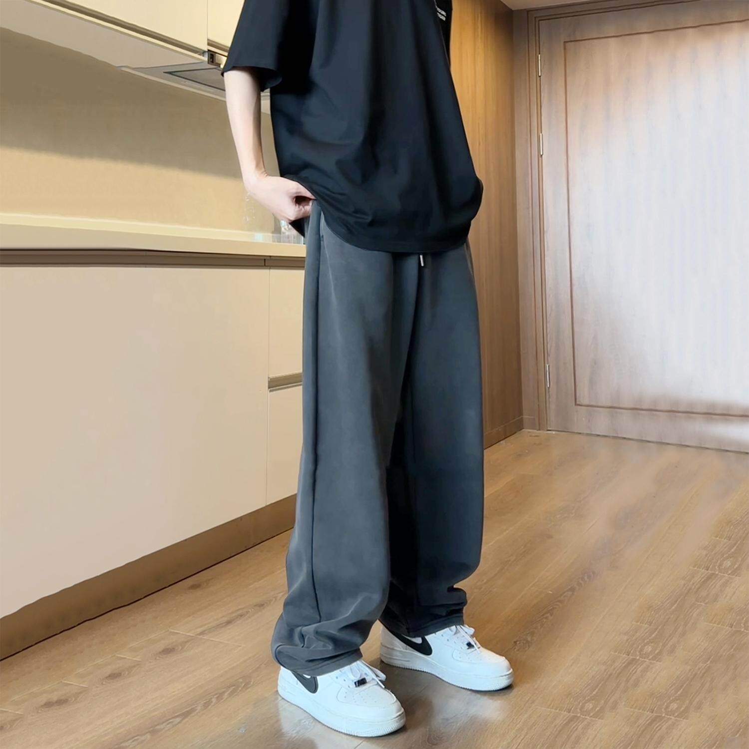 高品质直筒休闲裤潮牌水洗卫裤H777-P65控88，男装休闲裤，星座617A-5（原A405）