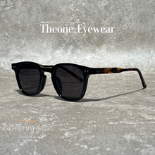 日系vintage偏光墨镜防紫外线小框近视眼镜女复古风防晒太阳眼镜