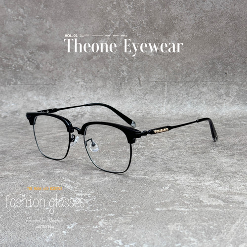 147mm斯文半框近视眼镜