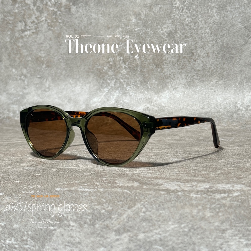 新款个性猫眼太阳眼镜