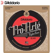 标准张力一套装 EJ45古典吉他弦 琴弦 美产D’Addario达达里奥 正品