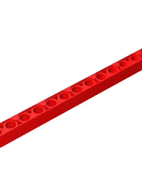 【50g】MOC科技零配散件兼容41239小颗粒积木1x13高砖带孔臂