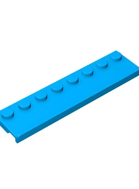 【500g】MOC积木30586小颗粒散件兼容DIY配件1x8单侧带滑槽板