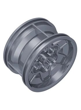 【50g】MOC积木零配件56908国产兼容通用小颗粒43.2x26mm 轮毂