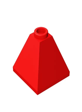 【50g】MOC国产diy小颗粒兼容3688通用拼装零配件2x2x2四面斜坡砖