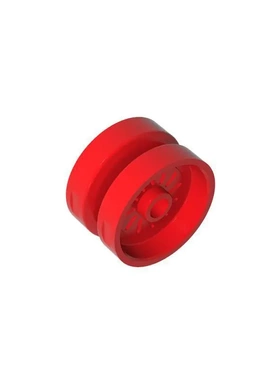 【50g】MOC小颗粒积木18976零件配件18x12mm细轴轮兼容拼 配18977