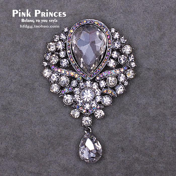 Broche femme en Zircon diamant - Ref 1170701 Image 5