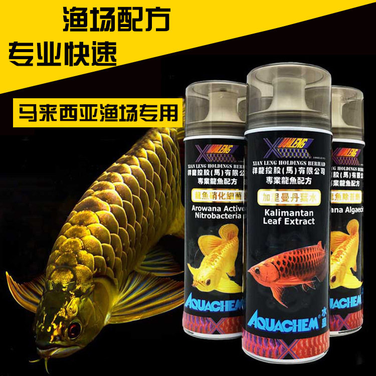 祥龙龙鱼药水金龙红龙加里曼丹护理剂硝化细菌水质除藻消毒抗病毒